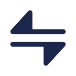 Transfer Horizontal SVG Icon